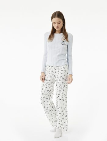 Printed Pajama Set