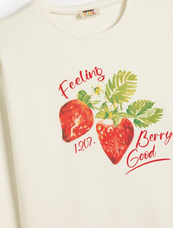Girl Printed Sweatshirt