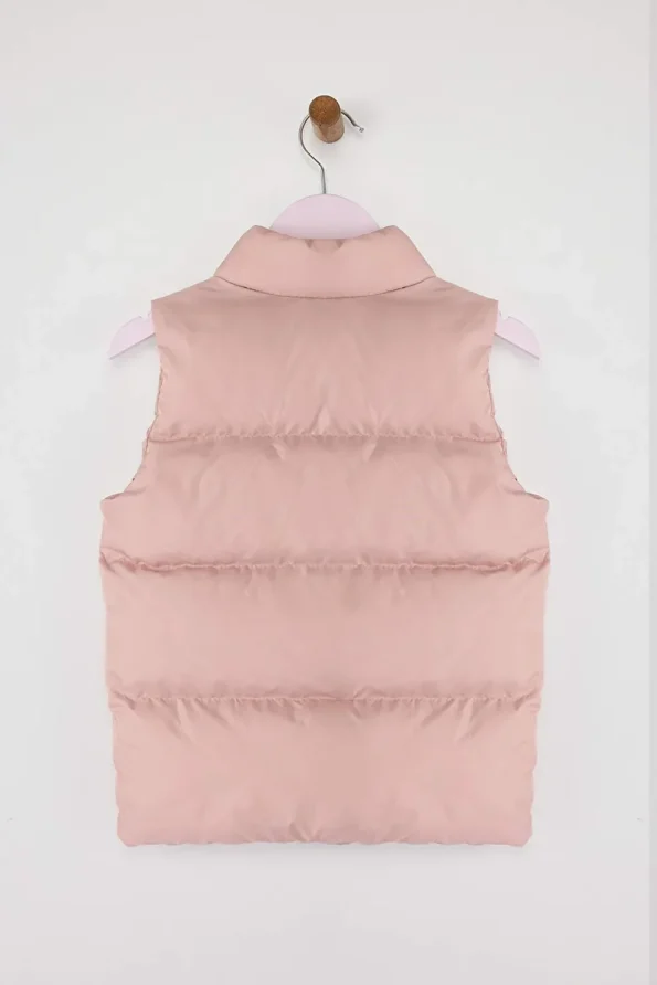 Trendyolmilla Kids Pink Girls' Regular Puffer Vest