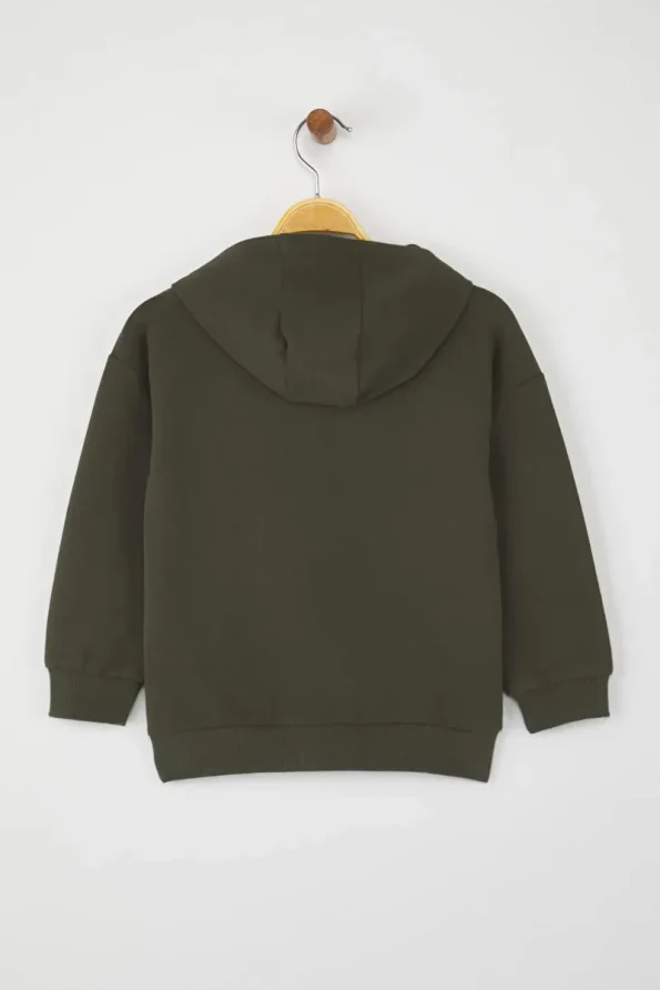 Trendyolmilla Kids Emerald Green Hoodie for Boys