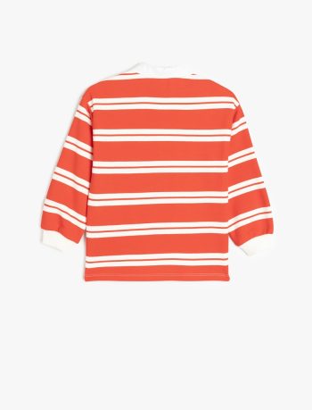 Girl Polo Neck Sweatshirt