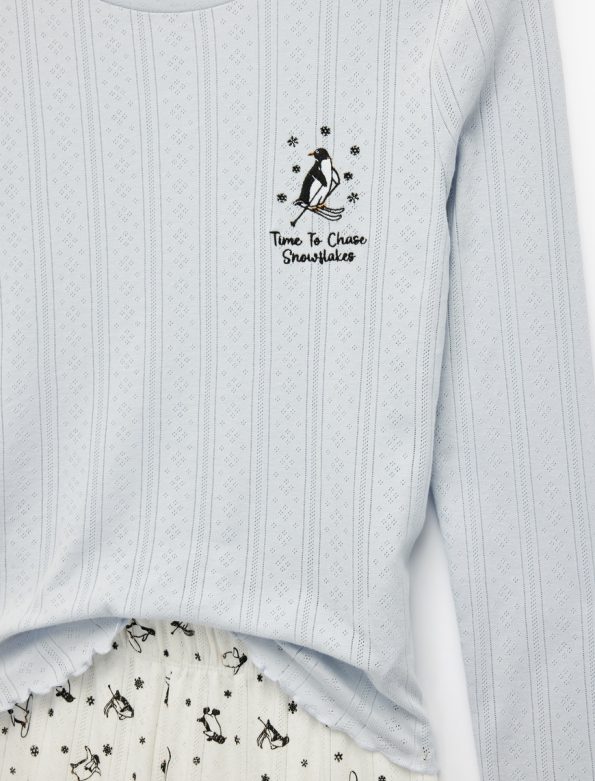 Printed Pajama Set