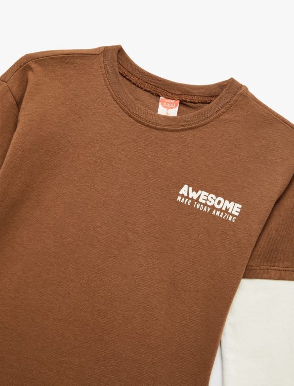 Baby Boy Cotton Printed T-Shirt
