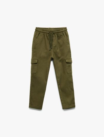 Baby Boy Cargo Pocket Trousers
