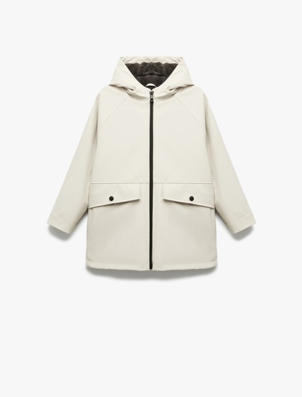 Baby Boy Hooded Raincoat