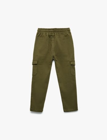 Baby Boy Cargo Pocket Trousers
