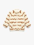 Girls' Long Sleeve Printed Polar Jacket