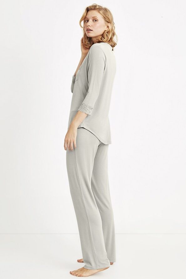 Catherines Maternity Pajama Set - Light Green