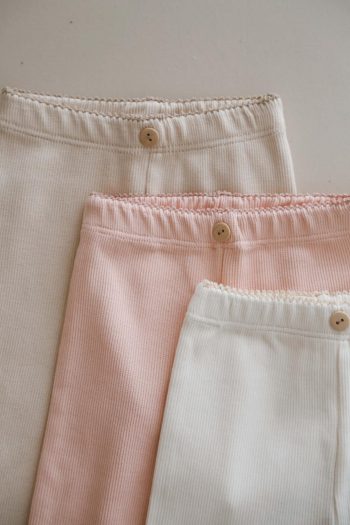 3-Piece Baby Ribbed Leggings Set