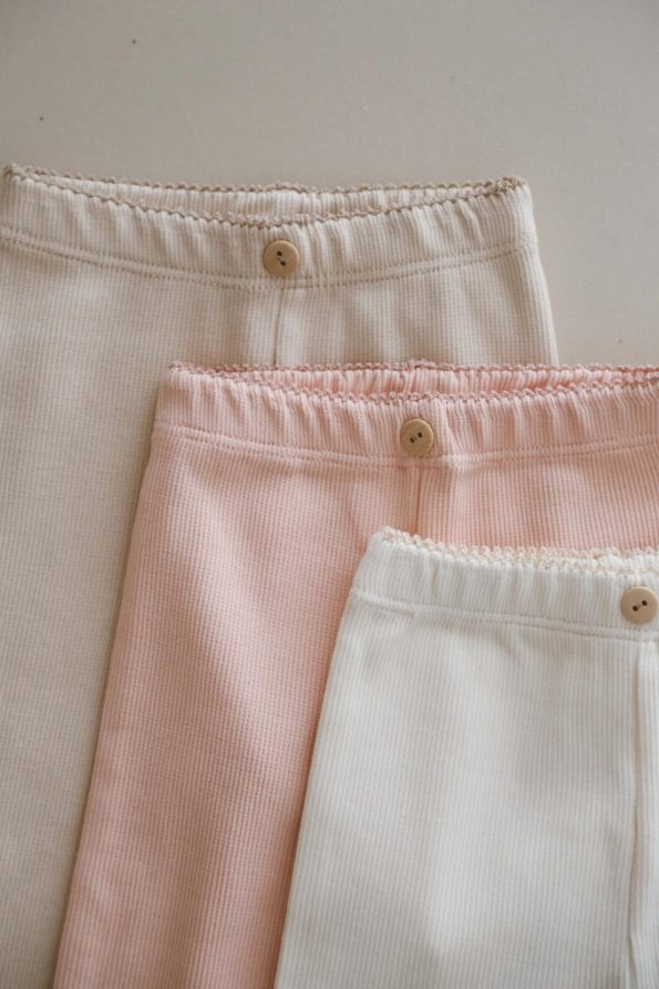 3-Piece Baby Ribbed Leggings Set