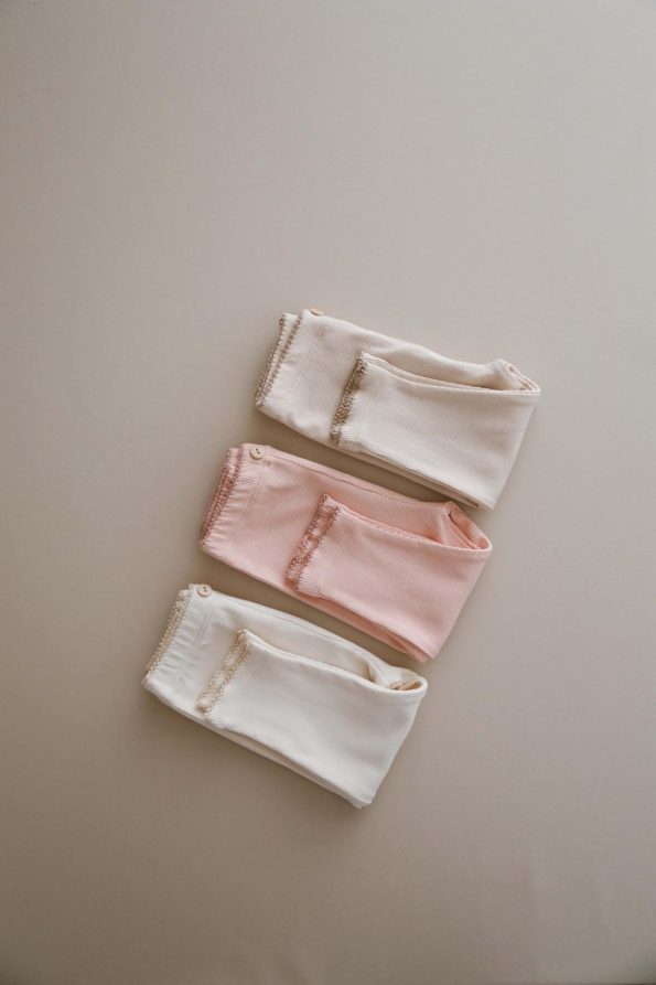 3-Piece Baby Ribbed Leggings Set