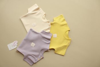 3-Piece Embroidered Short Sleeve Bodysuit Set
