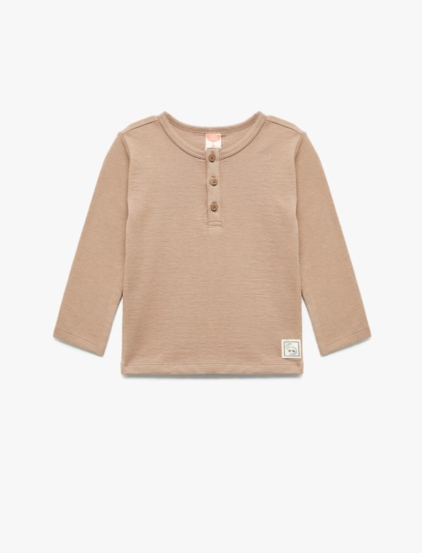 Baby Boy Buttoned T-Shirt
