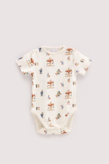 3-Piece Bodysuit, Pants, and T-Shirt Set - Funfair
