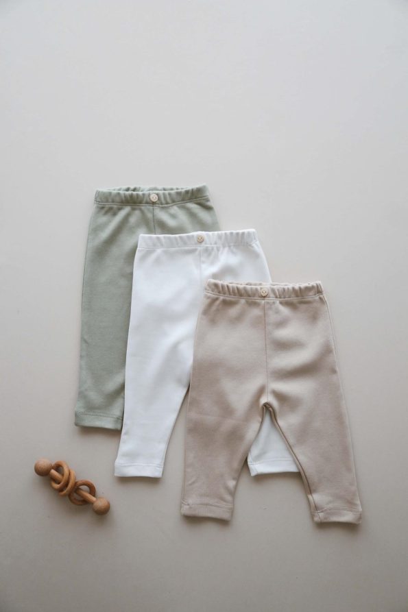 Set of 3 Baby Leggings Model 3