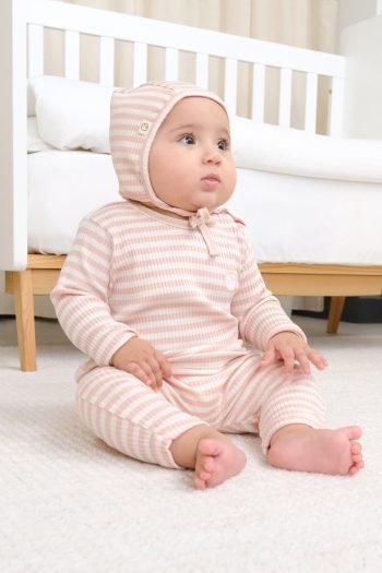 Organic Cotton Modal Pink Baby Set