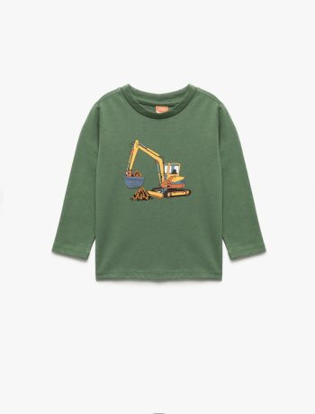 Baby Boy Printed Cotton T-Shirt