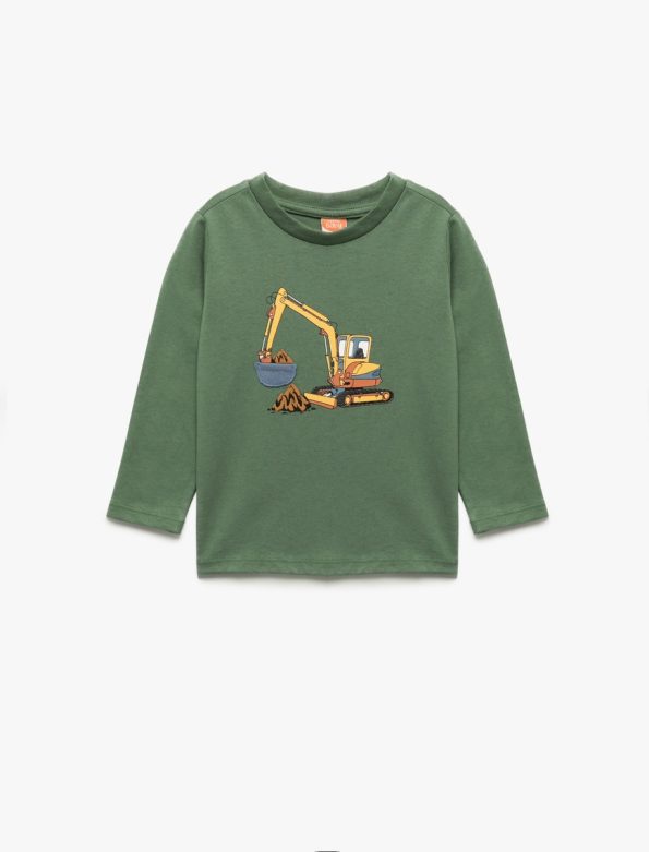 Baby Boy Printed Cotton T-Shirt