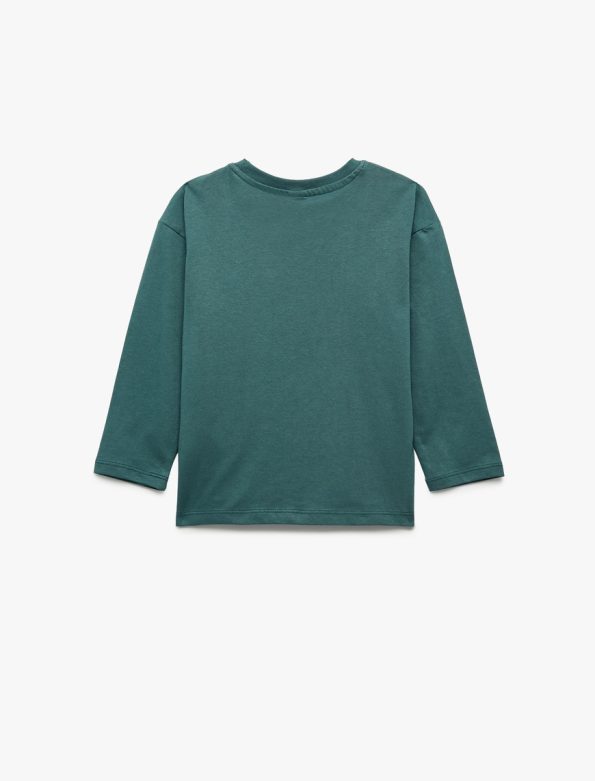 Baby Boy Embroidered Cotton T-Shirt