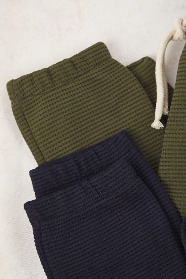 Trendyolmilla Kids Navy-Green Boys' Cotton Sweatpants