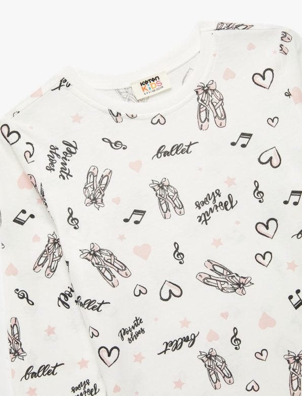 Girl Ballet Printed T-Shirt