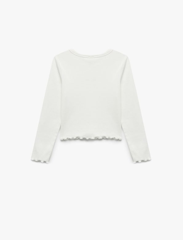 Girl Ribbed T-Shirt