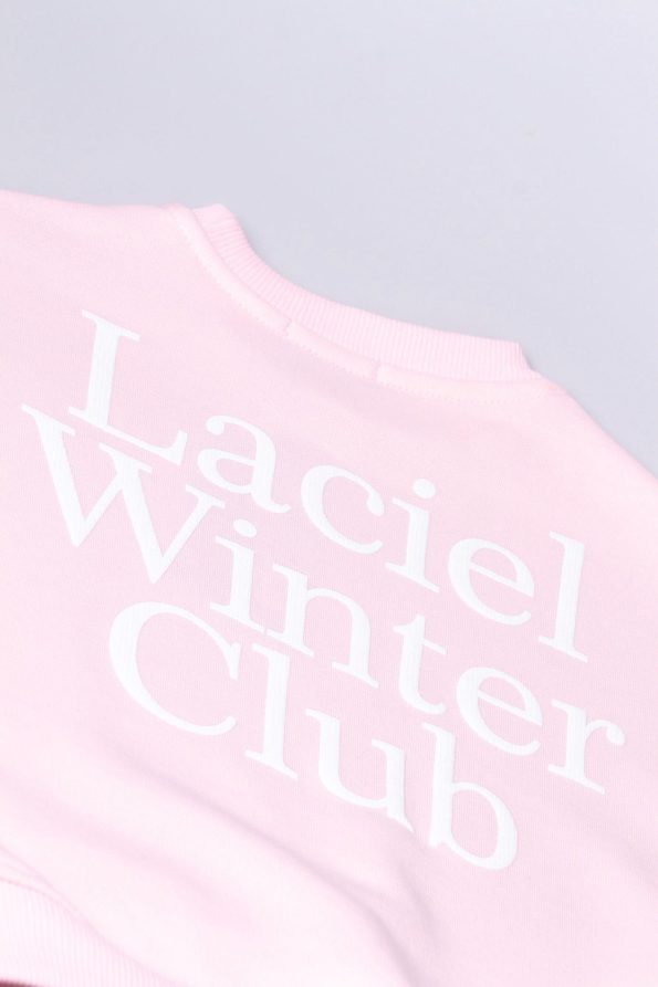 Girls' Cotton Pink Sweatshirt and Jogger Set
