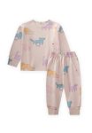 Patterned Seasonal Pajama Set for Ages 1-7
