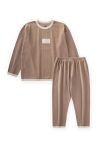 Pajama Set with Binding Details for Ages 2-10