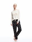 Bear Printed Pajama Set