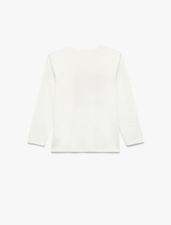 Girl Bow Printed T-Shirt