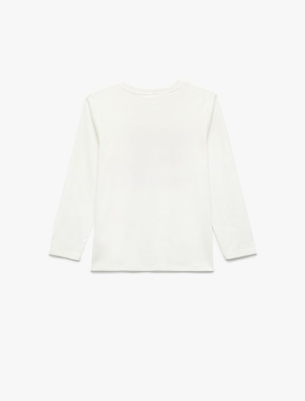 Girl Bow Printed T-Shirt
