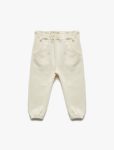 Girls' Cotton Brushed Pocket Jogger Pants