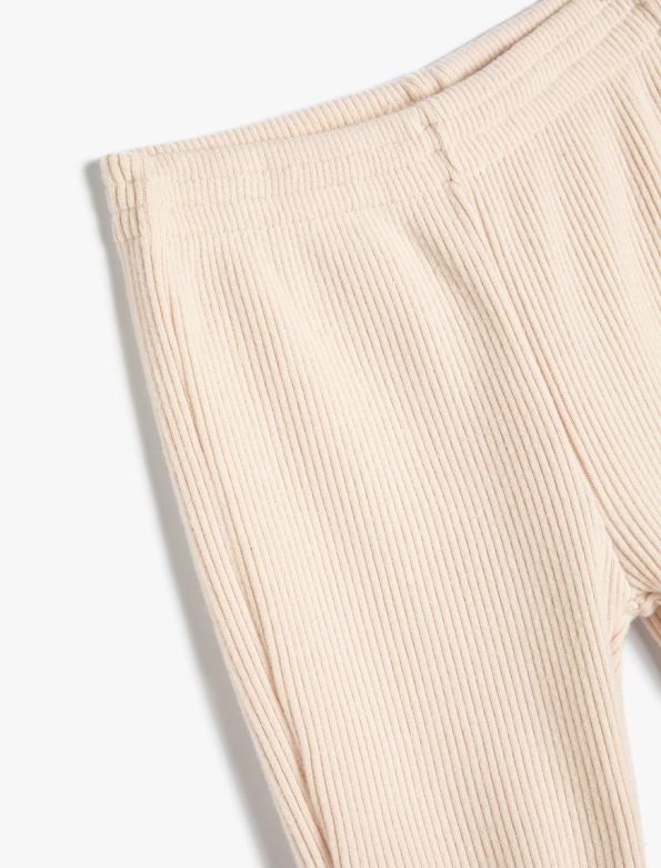 Girls' Baby Basic Jogger Pants with Adjustable Waist