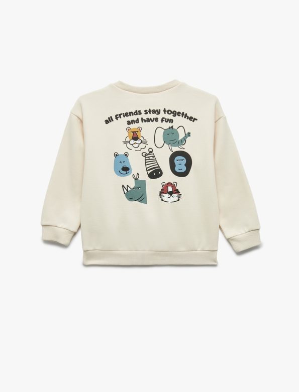 Baby Boy Printed Sweatshirt