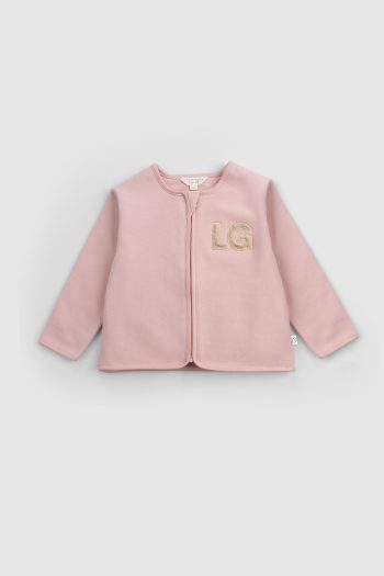 Organic Cotton Baby Jacket Pink