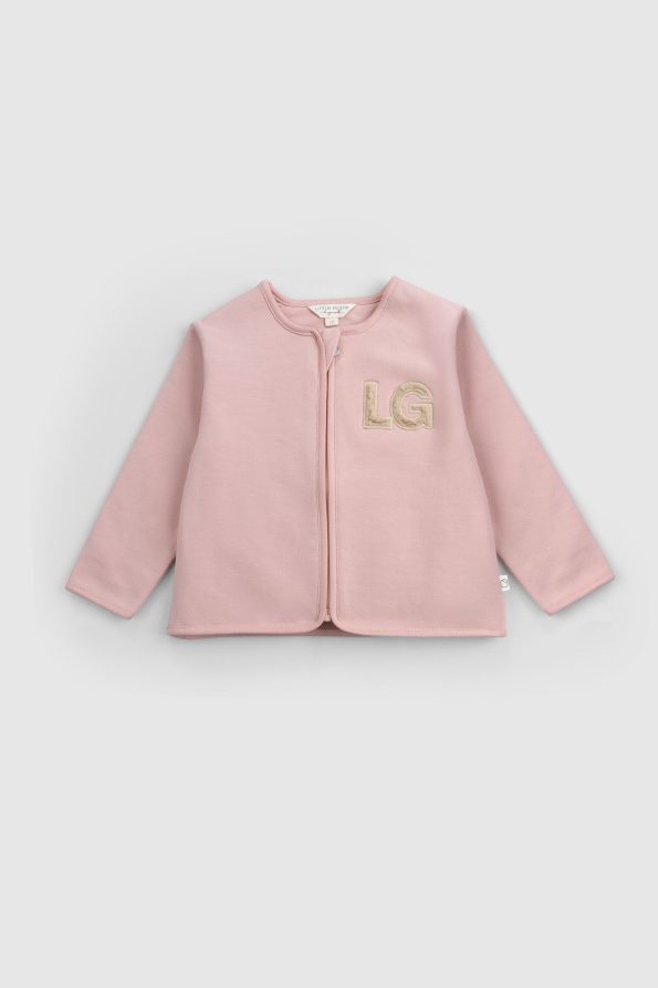 Organic Cotton Baby Jacket Pink