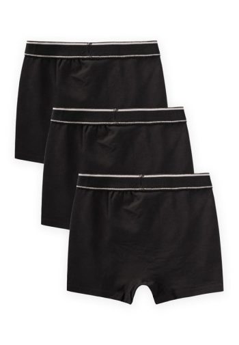 Boys' Black Boxer Briefs Set 2-9 Years