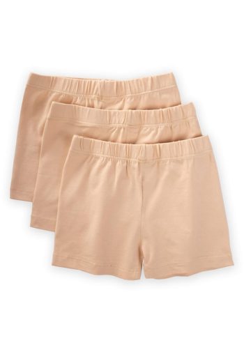 Triple Girls Boxer Set 2-9 Years Light Salmon