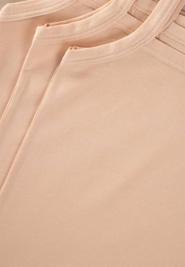 Girls' Spaghetti Strap Tank Top Set in Light Peach