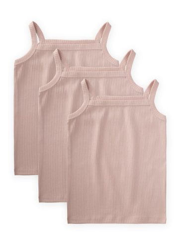 Strappy Tank Top for Ages 2-9 in Dusty Pink