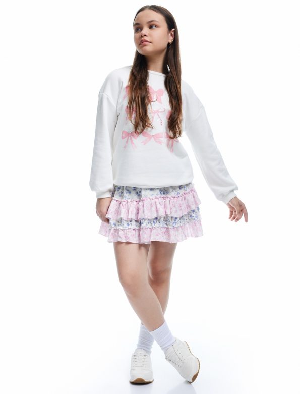 Girl Cotton Sweatshirt