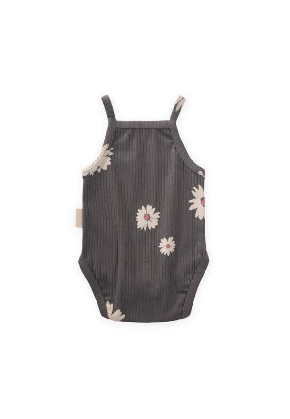 Sleeveless Bodysuit 0-3 Years Grey