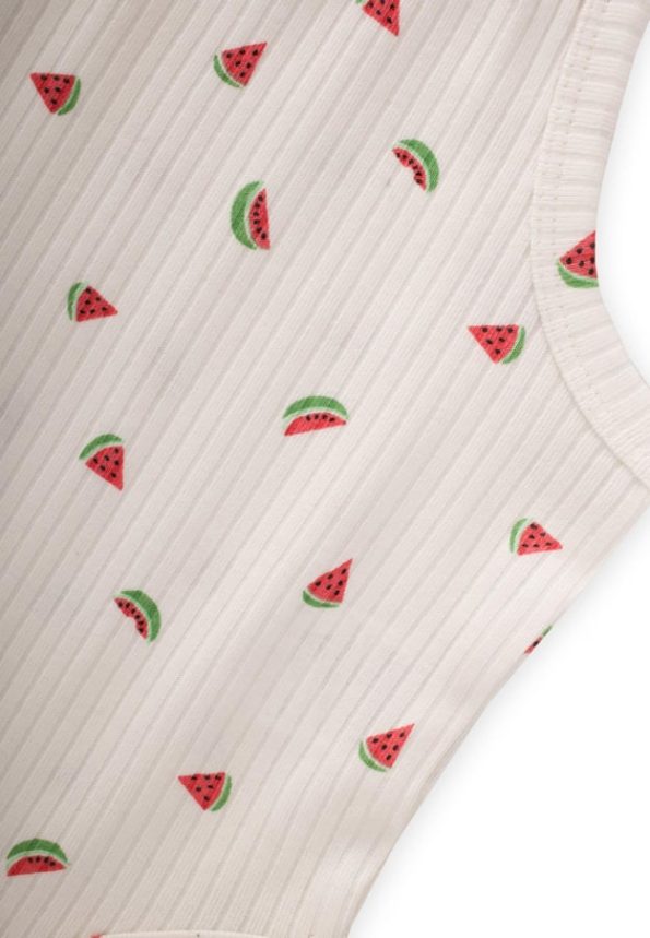 Strappy Bodysuit 0-3 Years Watermelon Print
