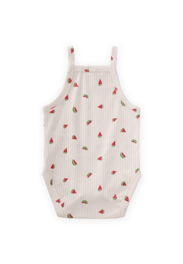 Strappy Bodysuit 0-3 Years Watermelon Print
