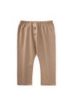 Beige Fake Button Baby Tracksuit 0-3 Years