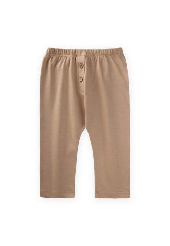Beige Fake Button Baby Tracksuit 0-3 Years
