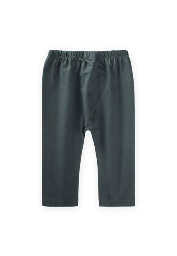 Faux Button Baby Tracksuit 0-3 Years Khaki Green