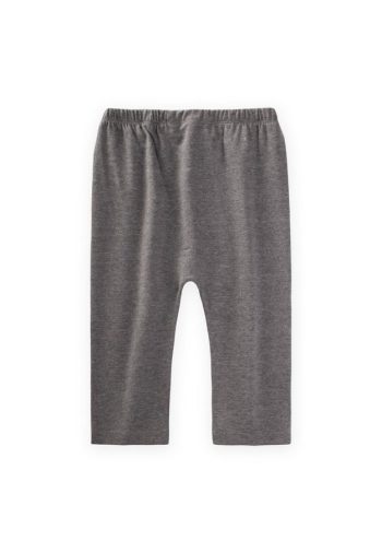 Faux Button Baby Tracksuit 0-3 Years Grey Melange
