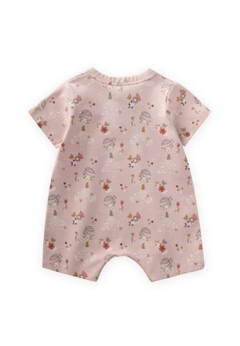 Patterned Baby Romper 0-3 Years Fairy Design
